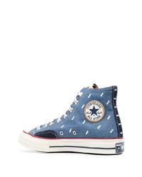 Converse Printed Lace Up Sneakers
