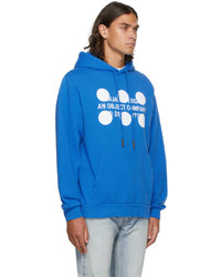 Benjamin Edgar Blue Dot Logo Hoodie