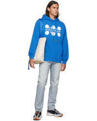 Benjamin Edgar Blue Dot Logo Hoodie