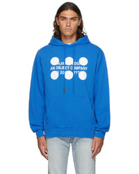 Benjamin Edgar Blue Dot Logo Hoodie