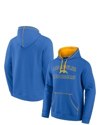 FANATICS Branded Powder Blue Los Angeles Chargers Tiebreaker Pullover Hoodie At Nordstrom