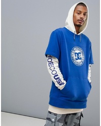 DC Shoes Dryden Hoodie In Bluewhite