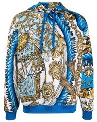 Moschino Fantasy Pattern Hooded Sweatshirt