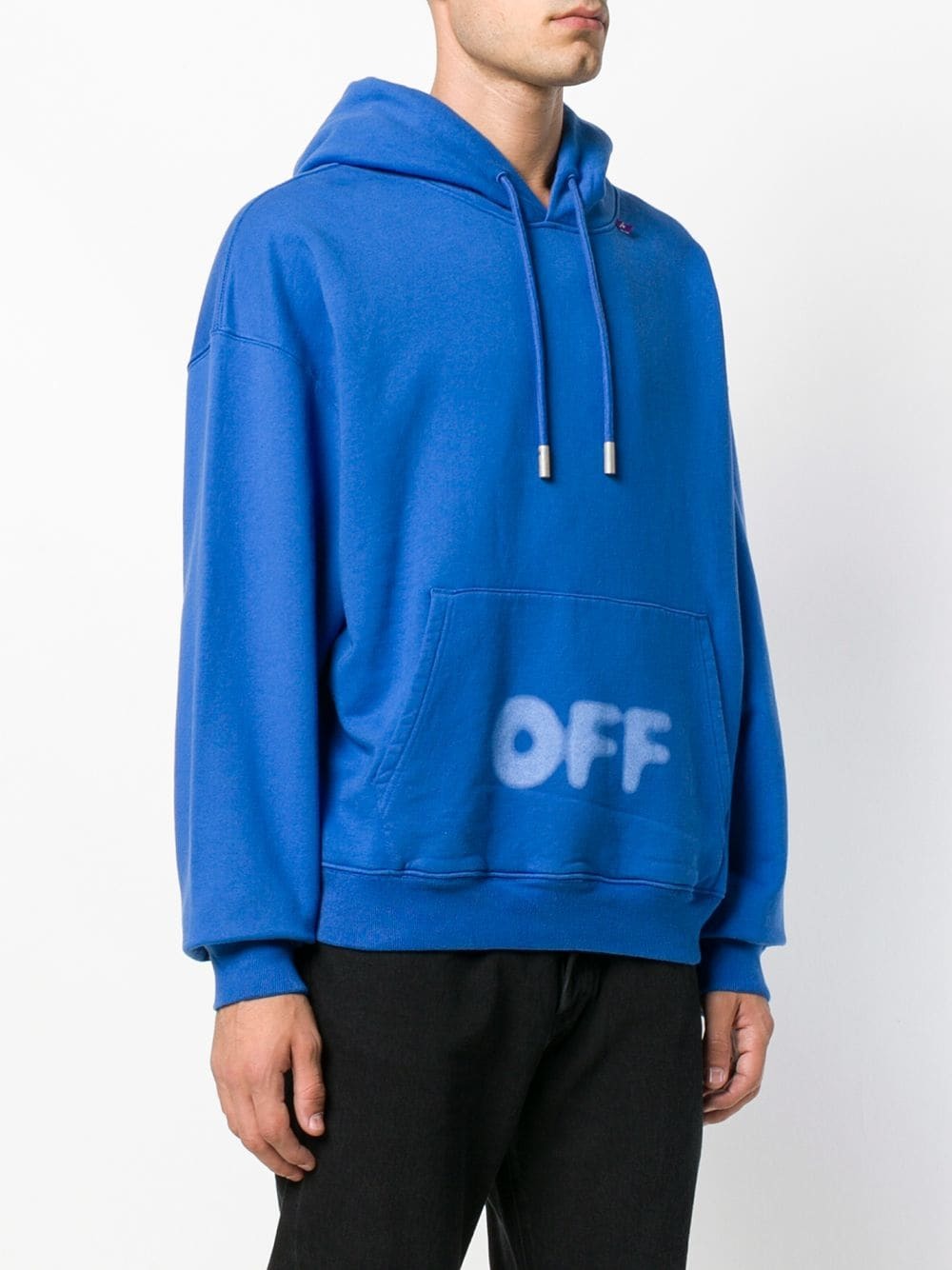 Off-White x MBL Blue Jays logo-print Hoodie - Farfetch