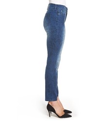 NYDJ Alina Print Slim Ankle Jeans