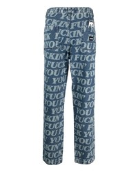 RIPNDIP All Over Graphic Print Jeans