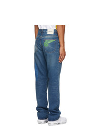 Heron Preston Blue Style Inc Jeans