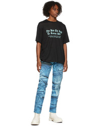 Bianca Saunders Blue Wrangler Edition Jeans