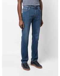 Jacob Cohen Jacob Cohn Bandana Detail Slim Cut Jeans