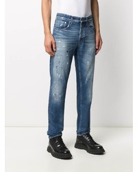 Department 5 Keith Painted Straight Leg Jeans