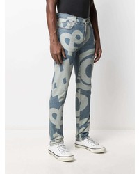 Moschino Symbols Logo Print Jeans