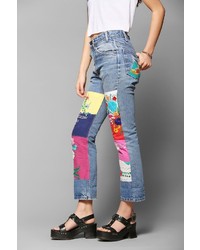 UO Urban Renewal Embroidered Panel Jean