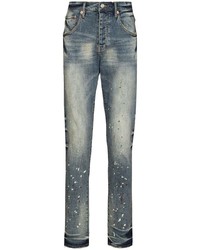 purple brand Vintage Spotted Tapered Leg Jeans