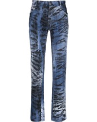 Just Cavalli Zebra Print Jeans