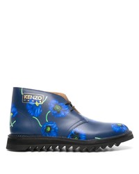 Kenzo Floral Print Ankle Boots