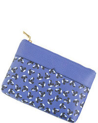 J.Crew Printed Leather Pouch