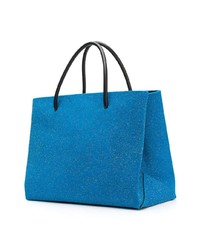 Moschino Medium Glitter Shopping Bag