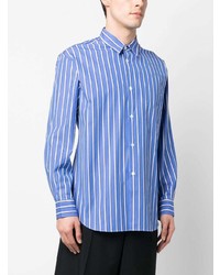 Comme Des Garcons SHIRT Comme Des Garons Shirt Stripe Print Long Sleeve Shirt