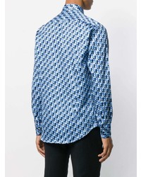 Etro Long Sleeved Printed Shirt