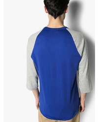 Comme Des Garcons SHIRT Comme Des Garons Shirt Logo Print Contrast Sleeve T Shirt