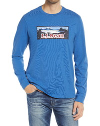 L.L. Bean Lakewashed Long Sleeve Graphic Tee