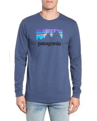 Patagonia Sticker Responsibili Tee Long Sleeve T Shirt