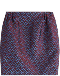 Golden Goose Deluxe Brand Printed Knit Mini Skirt