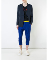 Haider Ackermann Printed Cropped Trousers