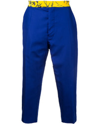 Haider Ackermann Printed Cropped Trousers