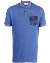 Manuel Ritz Contrasting Pocket Polo Shirt