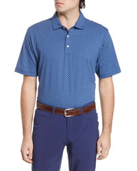 Peter Millar Leaping Marlins Classic Fit Cotton Polo