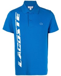 Lacoste Logo Print Short Sleeved Polo Shirt