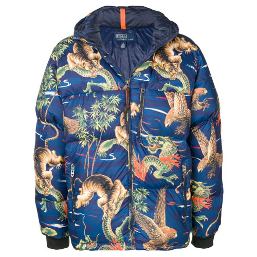 Polo Ralph Lauren Animal Print Jacket, $585 | farfetch.com | Lookastic
