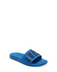 Blue Print Rubber Sandals