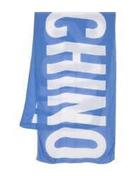 Moschino Logo Print Scarf