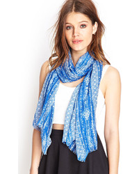 Forever 21 Mosaic Print Scarf