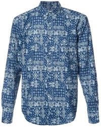 Naked & Famous Denim Naked And Famous Paisley Print Shirt