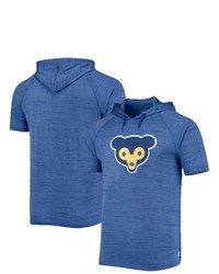 STITCHES Royal Chicago Cubs Raglan Hoodie T Shirt At Nordstrom