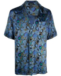 Avant Toi All Over Graphic Print Shirt