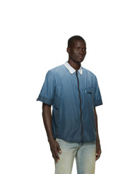 Off-White Blue Gradient Rivel Trail Shirt