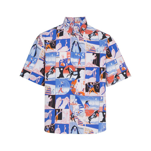 Prada Comic Rope Print Shirt, $635  | Lookastic