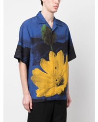 Oamc Graphic Print Short Sleeve Shirt