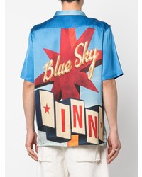 BLUE SKY INN Graphic Print Short Sleeve Shirt