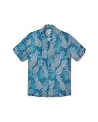 Reyn Spooner Hawaii Gold Short Sleeve Button Up Shirt