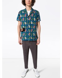 Gitman Vintage Kalakamari Hand Print Shirt