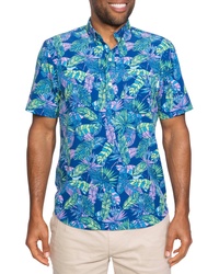 Chubbies King Of The Jungle Print Popover Shirt