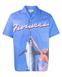 Fiorucci Logo Print Short Sleeve Shirt