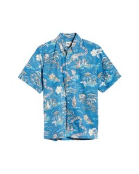 Reyn Spooner On Hawaii Time Short Sleeve Shirt