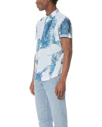 Calvin Klein Jeans Palm Print Short Sleeve Shirt