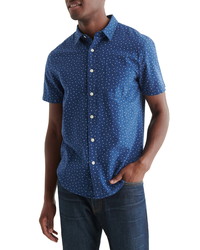 Lucky Brand San Gabriel Short Sleeve Button Up Shirt